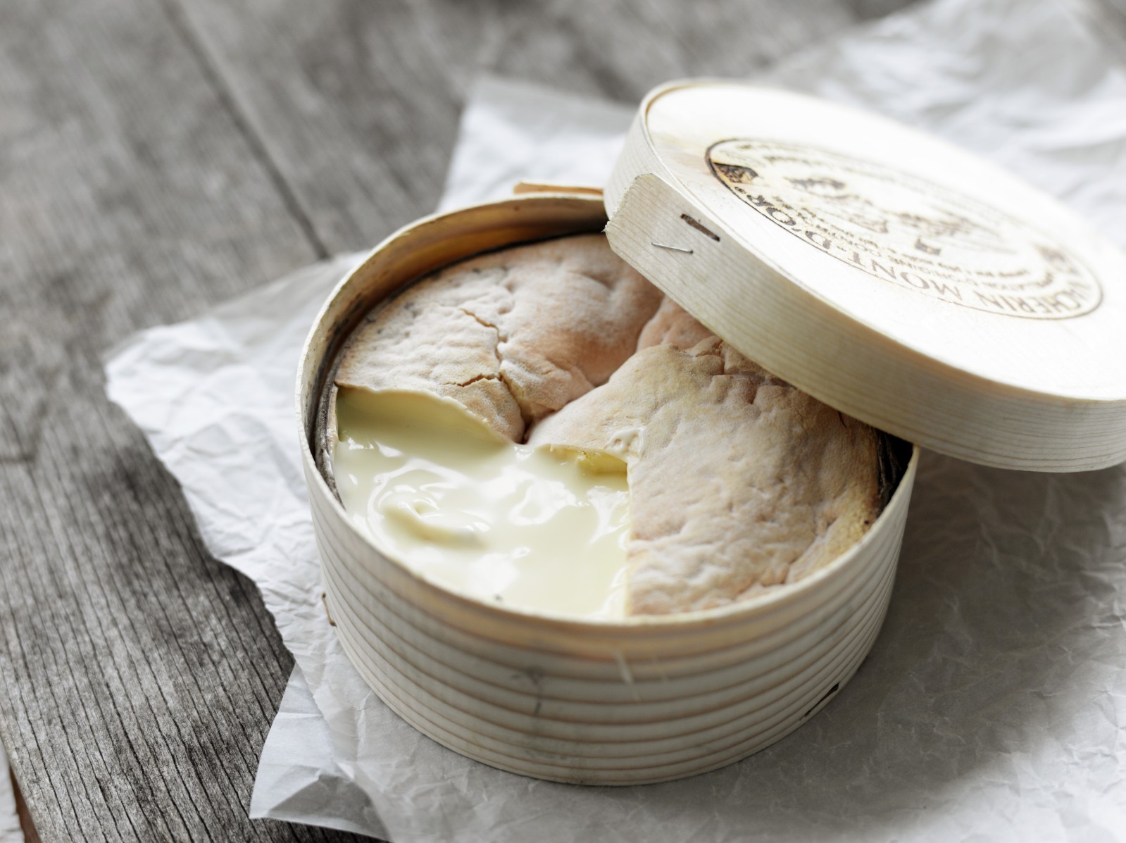 Warm Vacherin Mont-d'Or AOP cheese